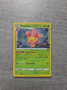 Cherrim Pokemon Sword and Shield Black Star Promo