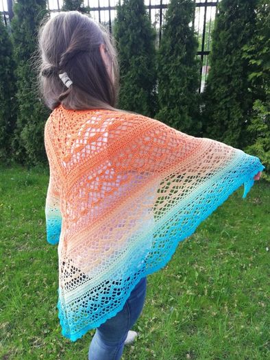 Handmade brand new large shawl 100% cotton