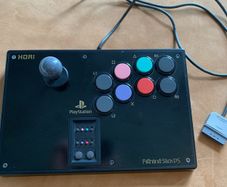 PS1 arcade fighting stick