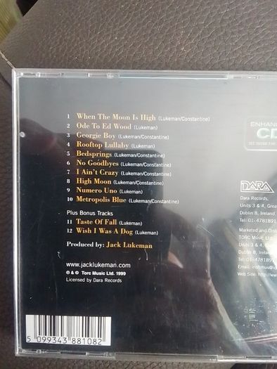 Jack L  CD  - Metropolis Blue