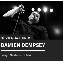 Damien Dempsey Ticket Friday
