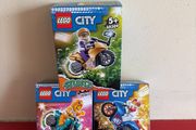 lego stuntz motorbikes x 3