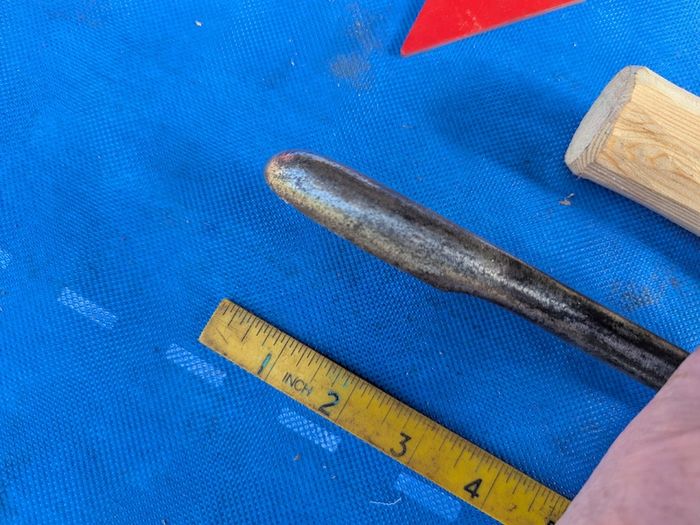 3/4" Spoon Auger Bit.