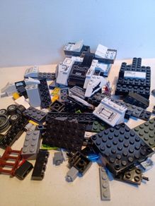 Mega Bloks Construx Halo UNSC Arctic Wolverine 96852 Incomplete Parts Only