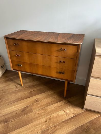 Mid century chest of drawers dressing table