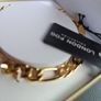 London Fog Gold link 8 inch Unisex Bracelet Image 5