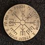 Viking compass commerative coin. Image 2