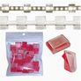 50pcs transparent cable clips for home decoration, car, office Image 3
