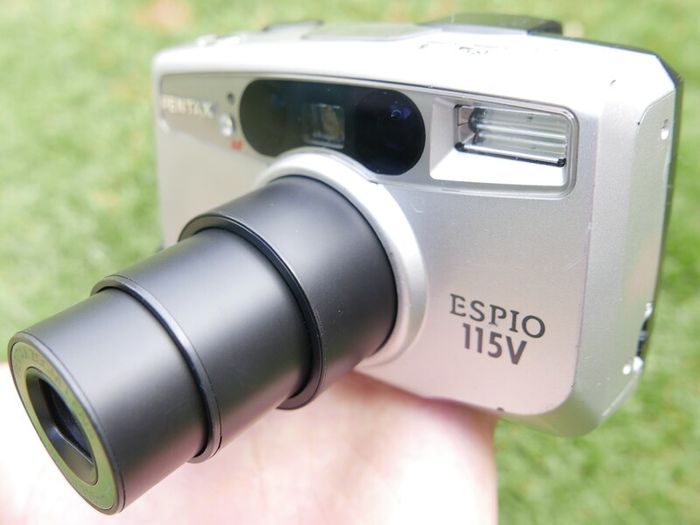 PENTAX Espio 115V Vintage Camera Compact Point & Shoot Film Camera. Tested