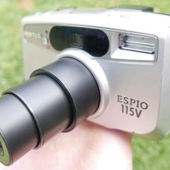 PENTAX Espio 115V Vintage Camera Compact Point & Shoot Film Camera. Tested