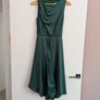 Forest Green belted occasion Oasis Dress size UK 8 Image 2
