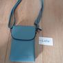 Small duck egg blue crossbody bag, new with tags Image 3