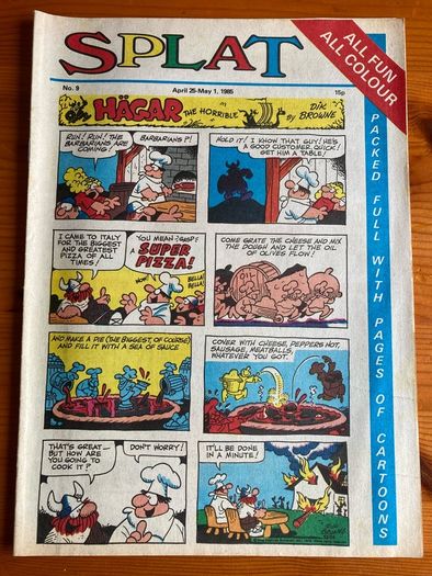 Comic:' SPLAT' no.9/1985
