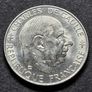 1 Franc  1988 France Charles de Gaulle 1958 30th Anniversary of Fifth Rebublic Image 4