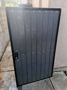 Galvanised side gate