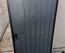 Galvanised side gate
