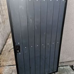 Galvanised side gate