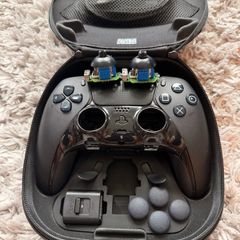 PS5 Edge with TMR Ksilver Silver JS pro +