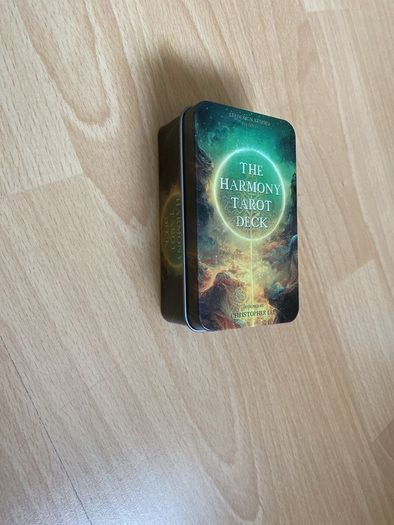 NEW The Harmony Tarot Deck | 78 Cards | Gold Foil on Blue Core | cards