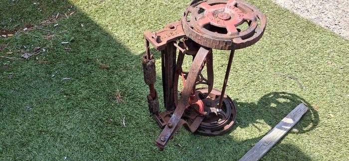 Vintage lawnmower