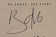 Bono Surrender Book, signed