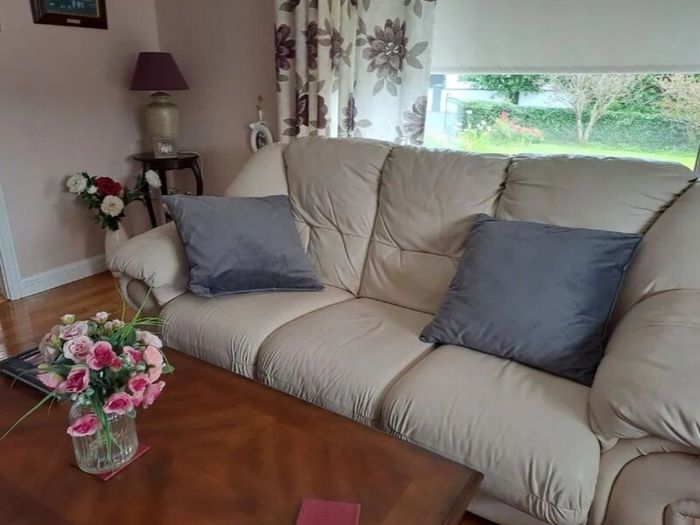 Leather couch