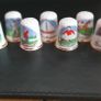 Collection of Bone China Thimbles Months of the Year Image 3