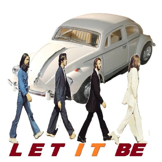 The Beatles - beetle from 1969, Free Post