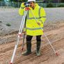 Automatic Red Beam Rotary Laser Level 1.65m Tripod Image 3
