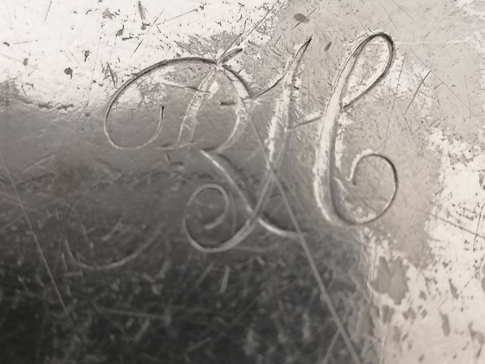 Antique Pewter Tray Royal Hibernian Hotel