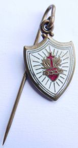 Vintage Irish Collectable Enamel Stick Pin