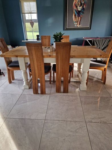 Table and chairs