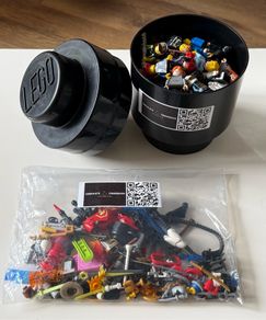 LEGO Minifigure Mega Bundle - 50+ Figures, Accessories & Official Storage Container