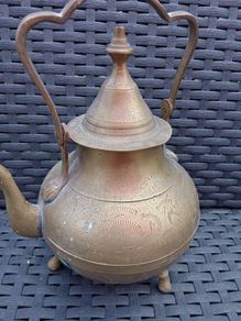 Beautiful Brass Pot with Handle