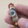 Vintage Carnelian and Suliemani & 1 Eyes Dzi Bead Amulet Image 9