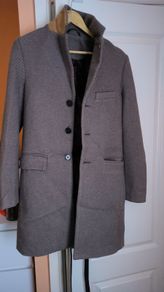 New Burton MEN coat, size S, Gray color,