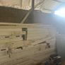 Complete 180 metre run of heavy-duty white PVC ranch fencing Image 9