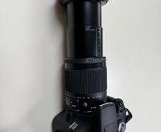 Canon EOS2000D DSLR camera with Sigma 18-300 Zoom lens