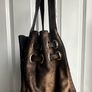 Jimmy Choo Bronze Metallic Suede Ramona Bag Image 3