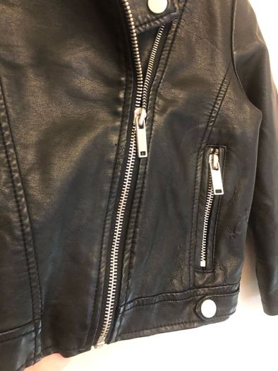 Leather effect bikers jacket (age 3-4)