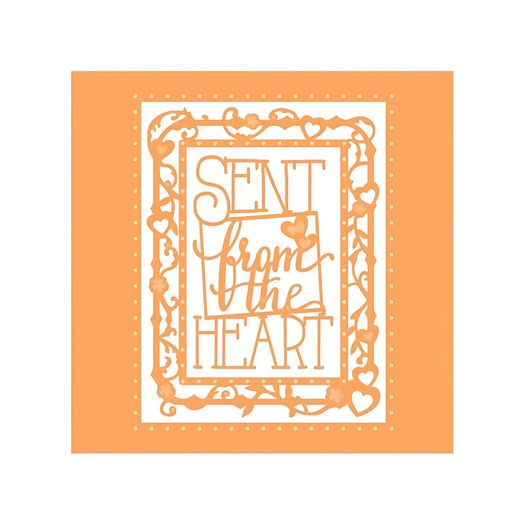 Tonic Die & Stamp Set - Sent From The Heart