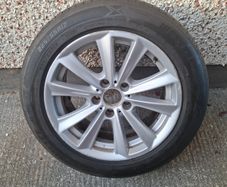 BMW F10 17" ALLOY - Genuine - With 225/55/17 Run Flat Tyre