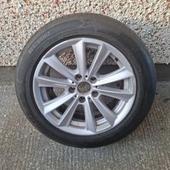 BMW F10 17" ALLOY - Genuine - With 225/55/17 Run Flat Tyre
