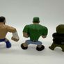 wwe Rumblers Cm punk,John Cena & Horn swoggle action figures Image 4