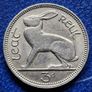 Ireland 1928 Threepence 3d Beautiful Coin Image 4