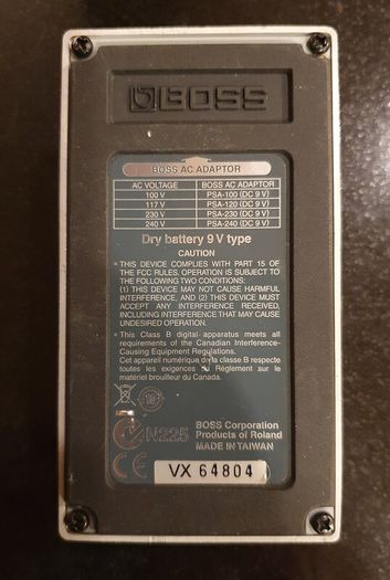 Boss TU-2 Chromatic Tuner