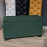 Elegance Boucle Ottoman with Storage 100x40cm Image 6