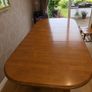 Solid Wood Extendable Dining Table & 5 Chairs Image 7