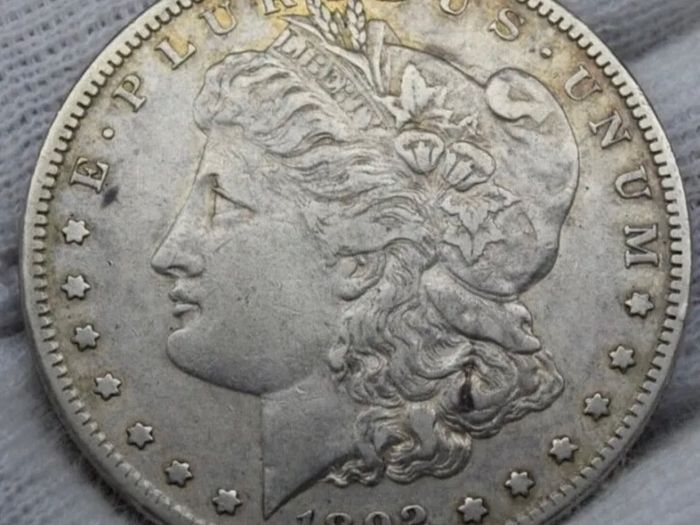 United States 1892 S Morgan Silver 1 Dollar Key Date Scarce This Nice  XF