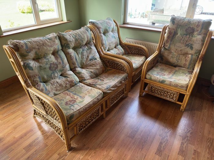 Wicker Furniture Set 2+ 1 + 1